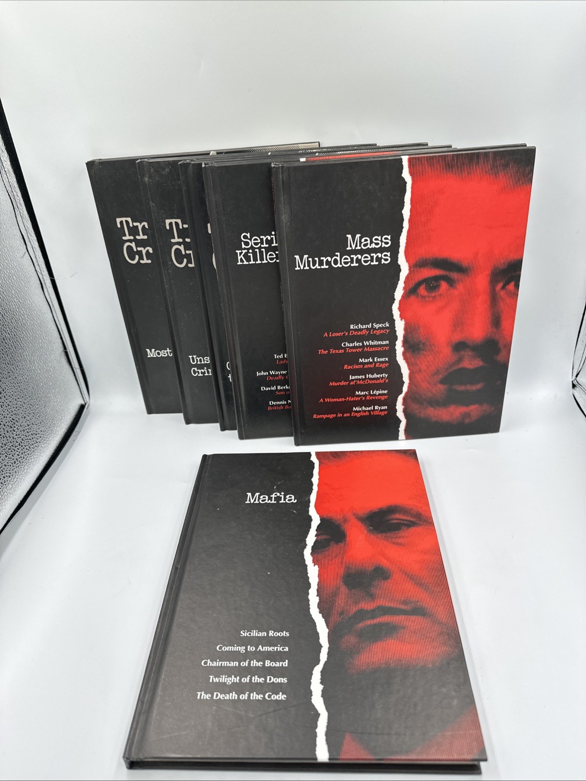 Time-Life Books True Crime Complete Set Of 6 Books Murders, Killers, Mafia, Etc