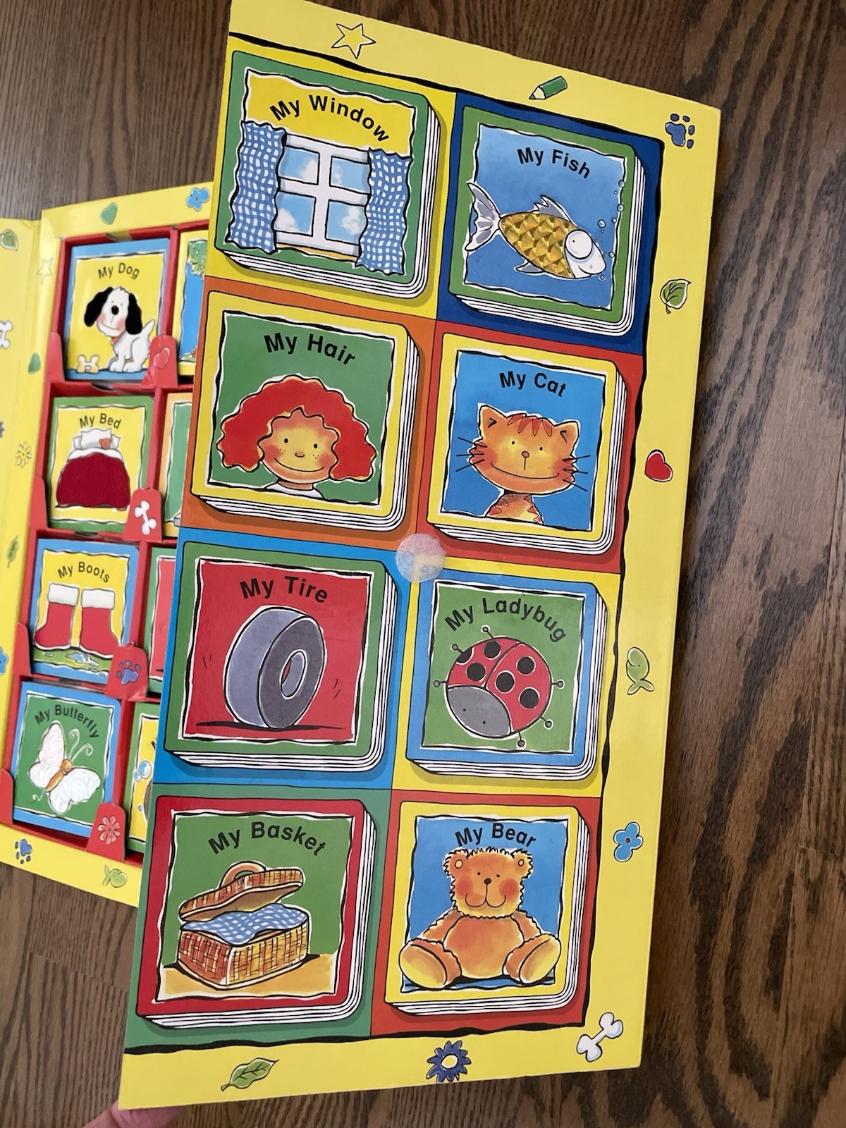 VTG Baby Touch & Feel Board Books My Favorite Things Box 16 Books 160 pages VEVC
