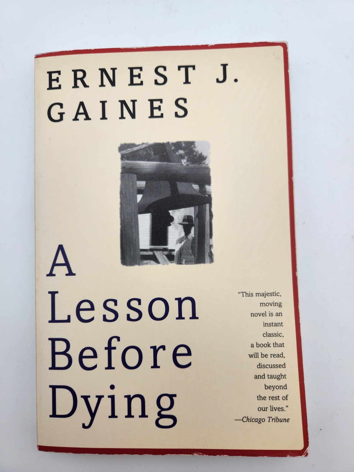 A Lesson Before Dying – Ernest J. Gaines – Very Good Condition