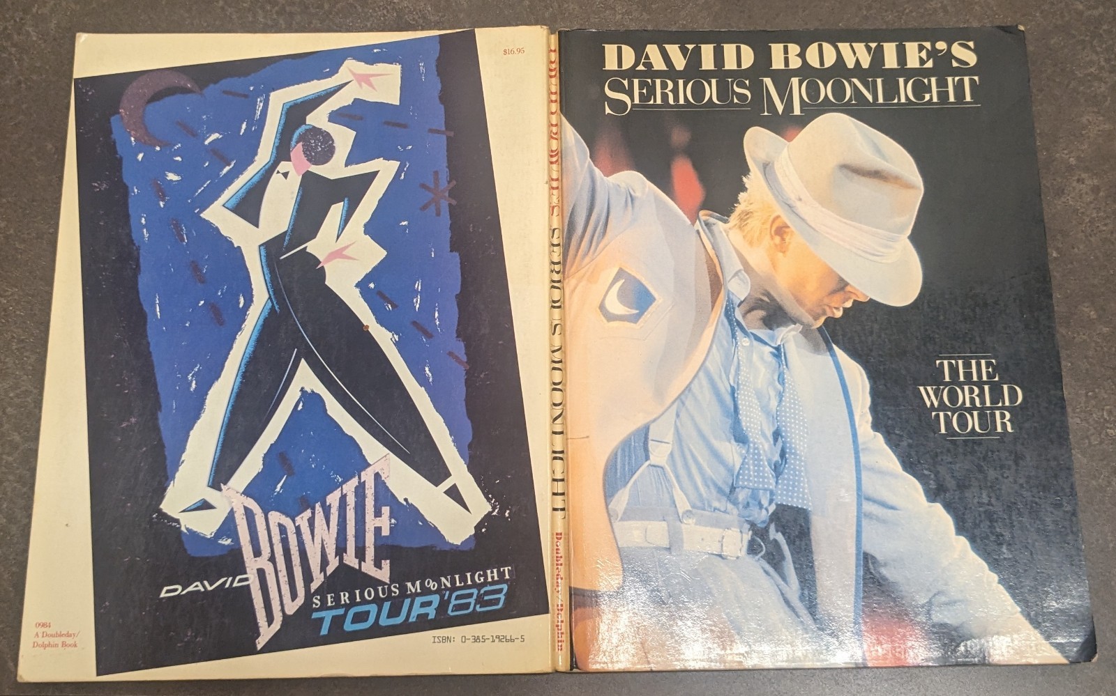 David Bowie’s Serious Moonlight : The World Tour – 1984 Coffee Table Paperback