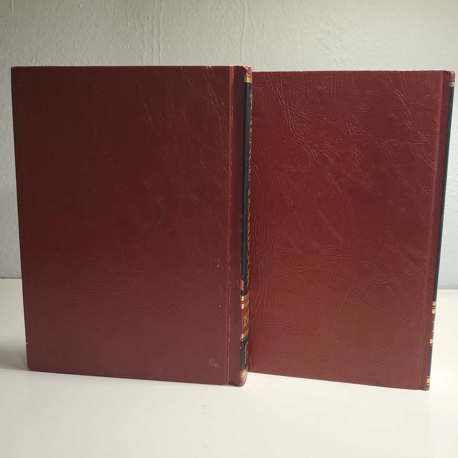 Funk and Wagnalls Science Yearbook 2 Hardcover Volume Lot 1979 – 1980