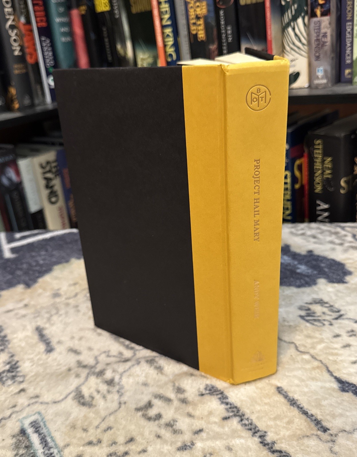 Project Hail Mary – Andy Weir (2021, Hardcover) Collectible BOTM Edition, FAIR