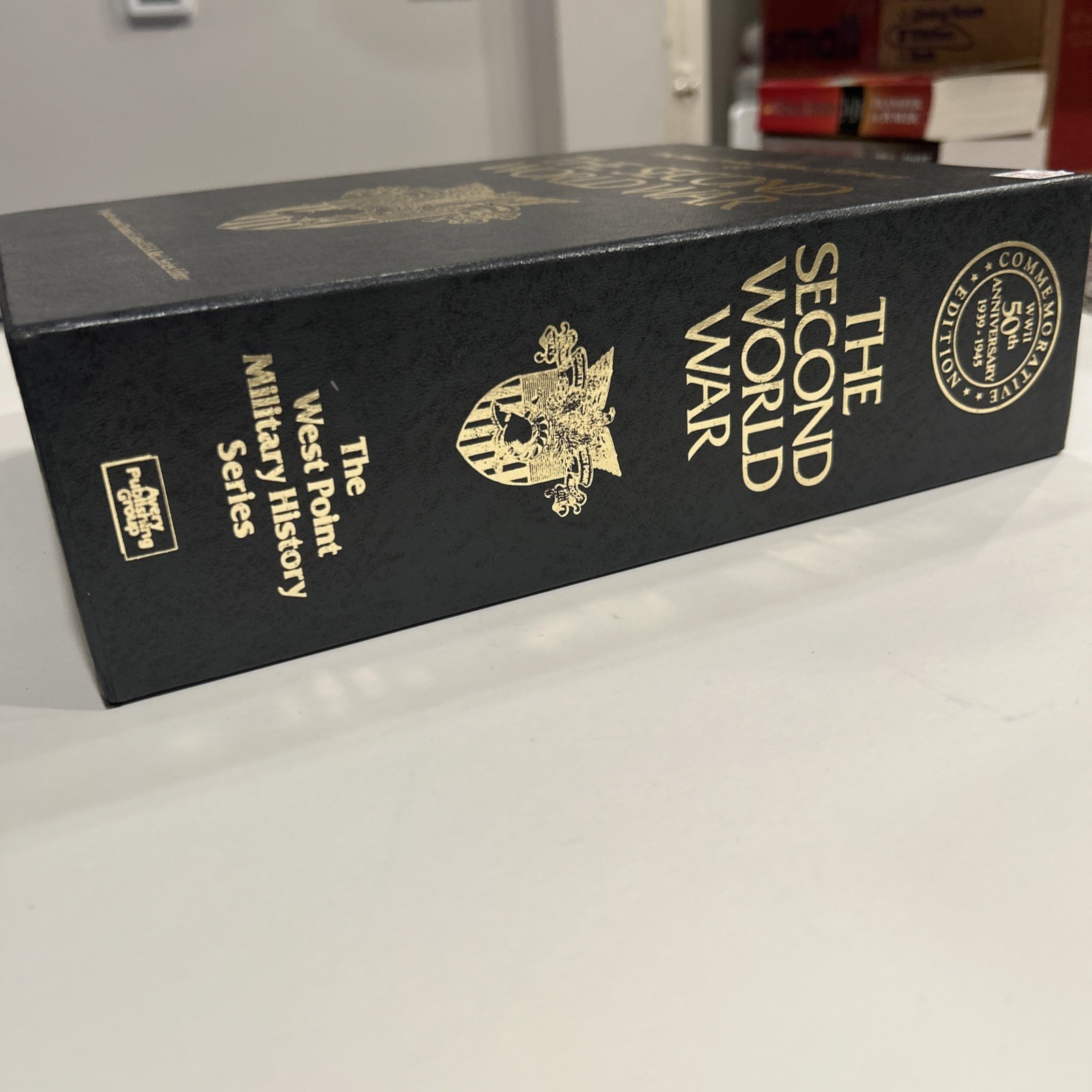West Point Military History Second World War 3 Book Set 1989 HC 50th Anniversary