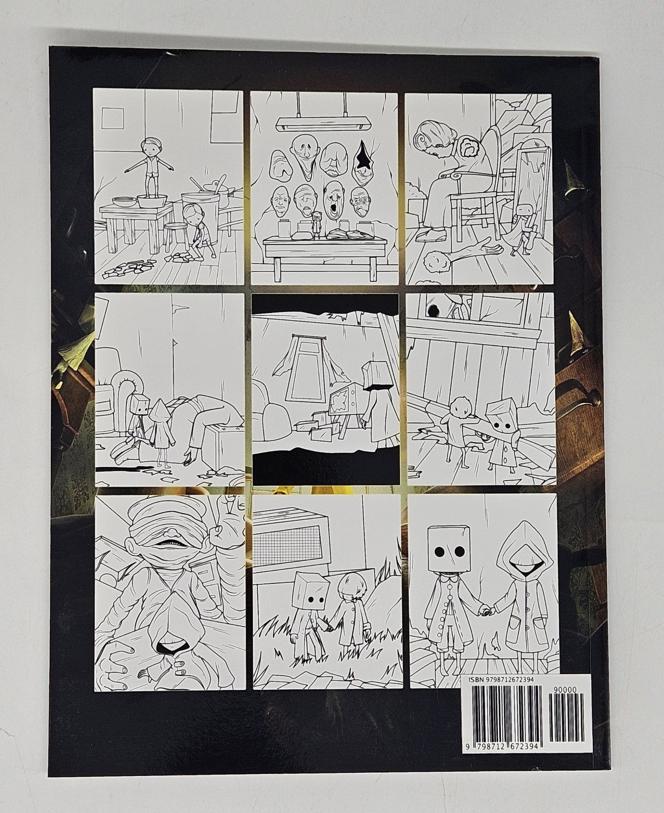 Little Nightmares Coloring Book 30 Pages Unused Six Mono Cover Brand New