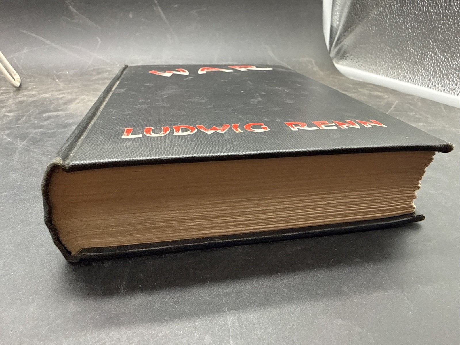 RARE EDITORIAL COPY „WAR“ Ludwig Renn WWI 1929 1st Edition