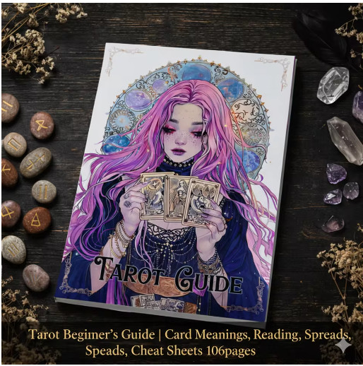 77 Pages Witchcraft Grimoire Pages Book of Shadows Kit with Moon Phases