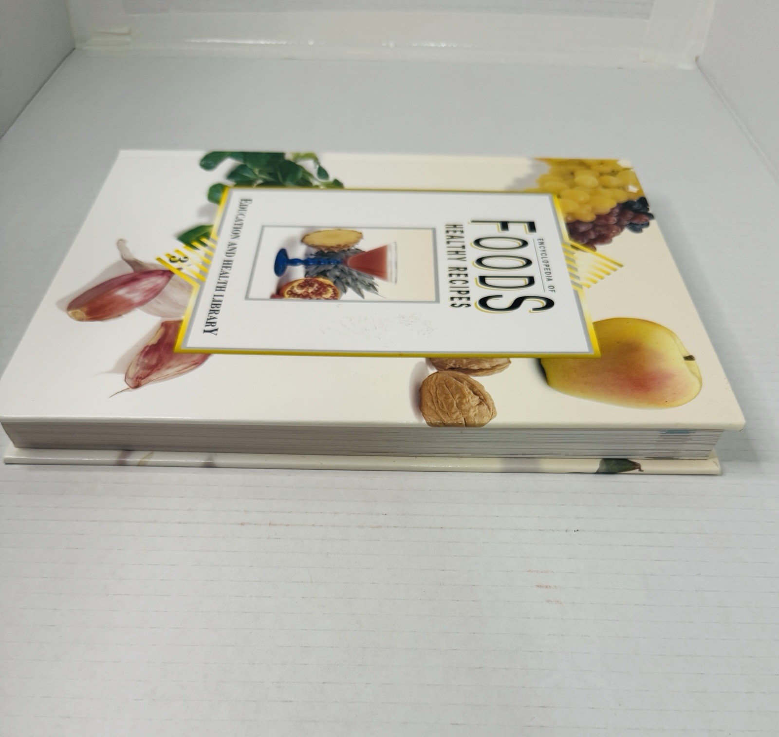 Encyclopedia of Foods Healthy Recipes Volume 3 Only Hardcover Pamplona-Roger MD