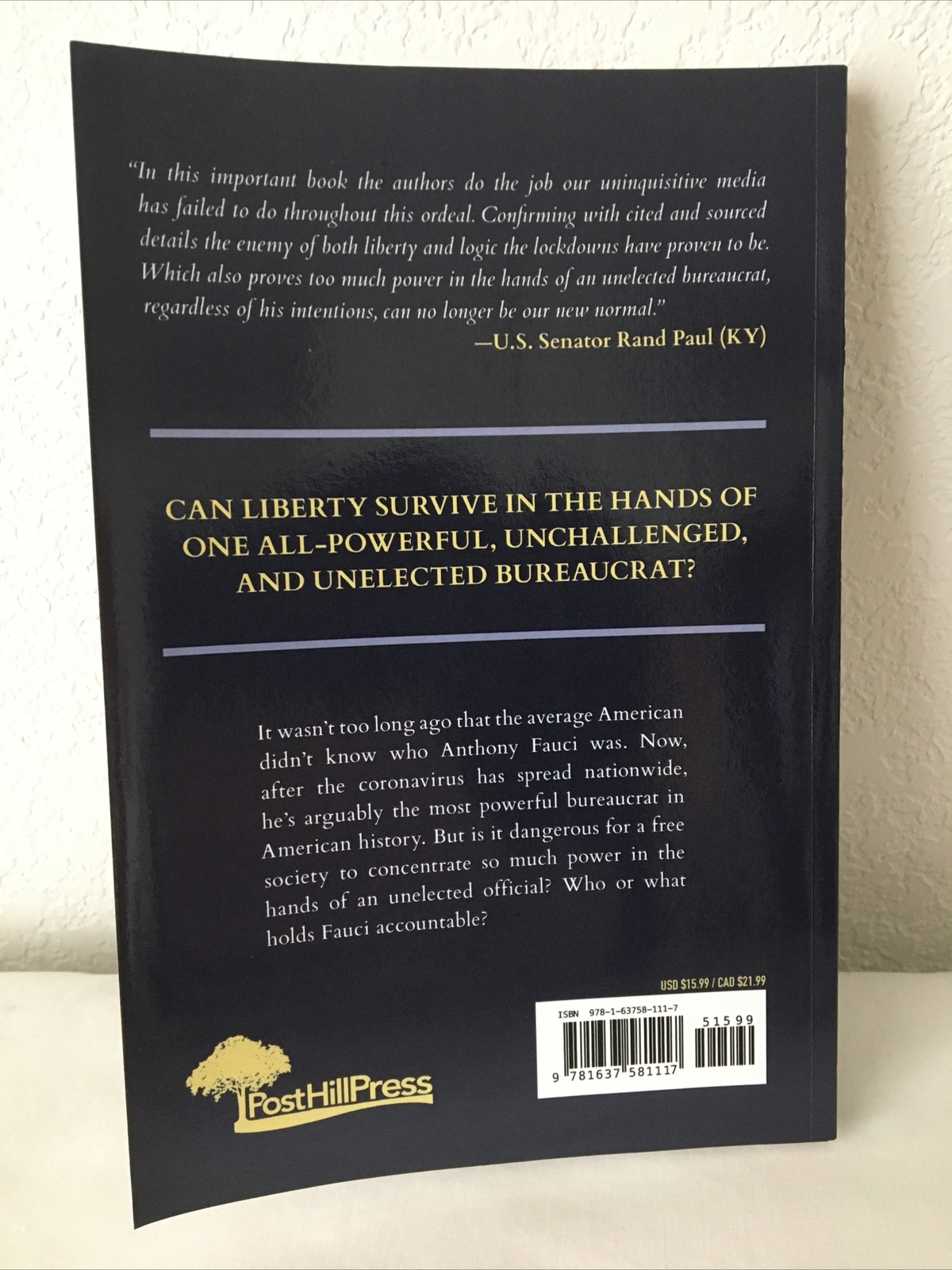 Faucian Bargain by Steve Deace Political Medicine Current Events Nonfiction