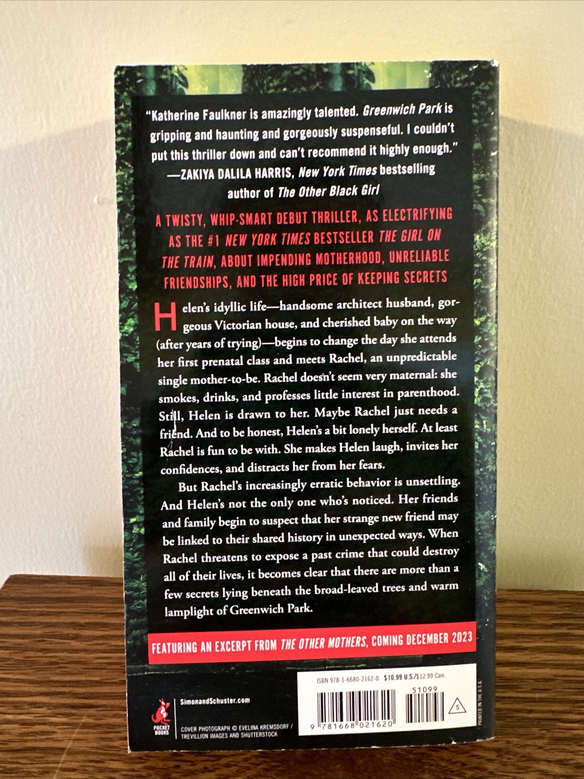 Greenwich Park by Katherine Faulkner (2023, US-Tall Rack Paperback)