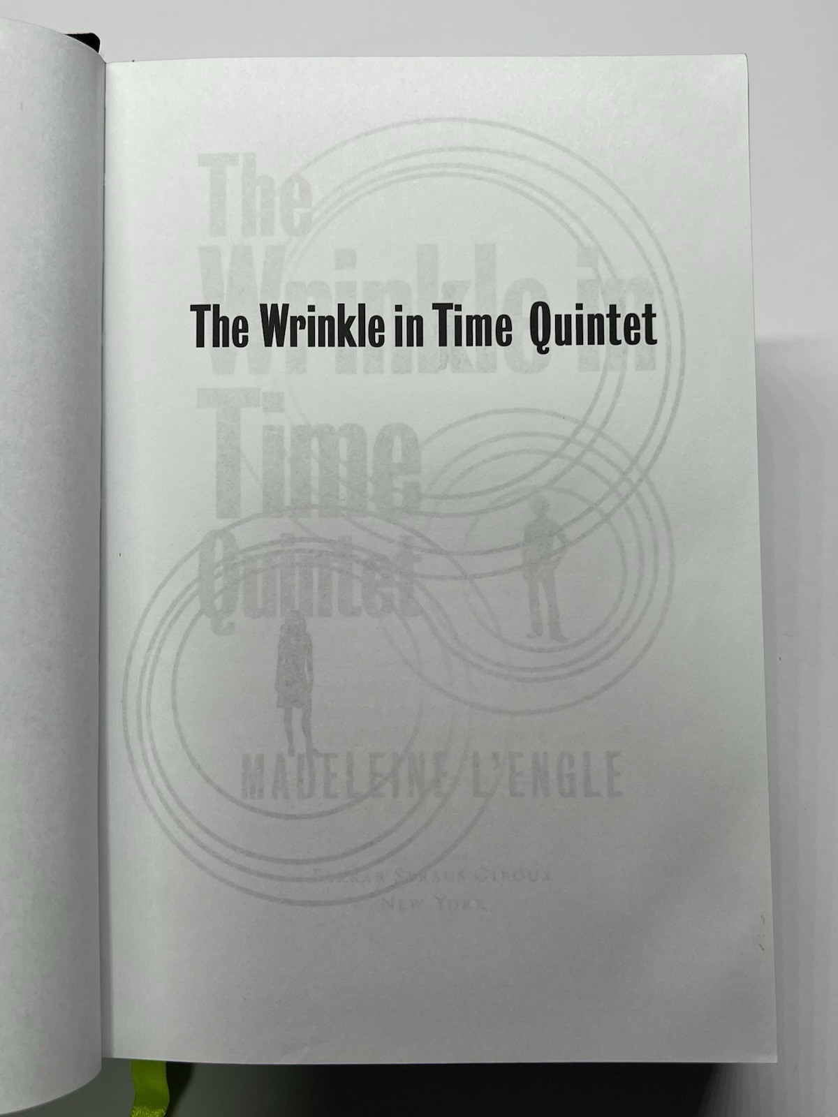 The Wrinkle in Time Quintet Slipcased Collector’s Edition Hardcover 2012