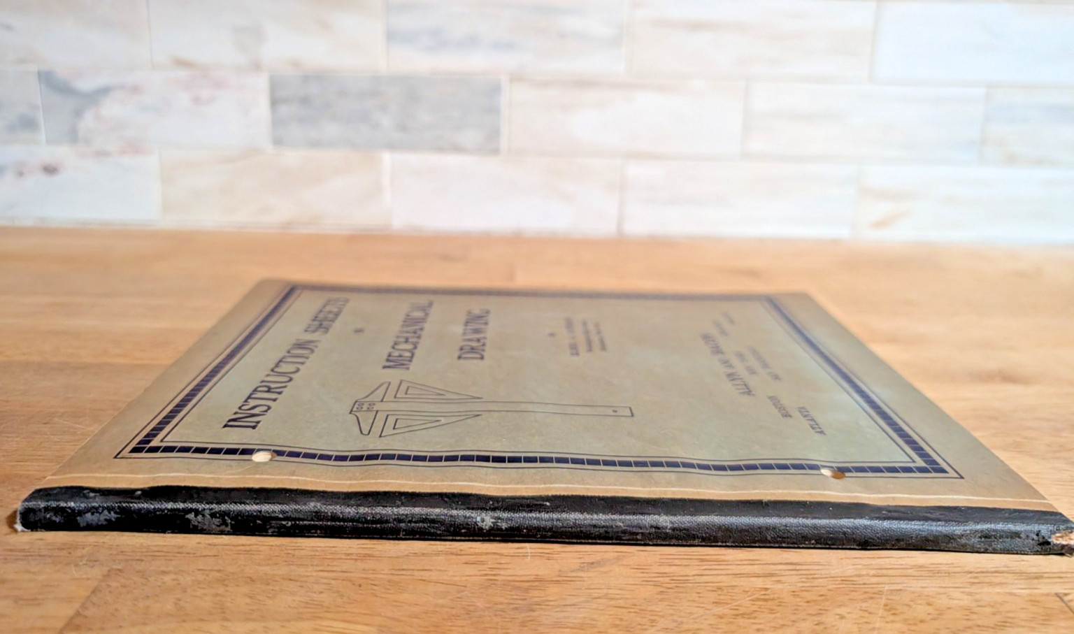 Instruction Sheets in Mechanical Drawing – Allyn & Bacon 1947 Drafting Manual