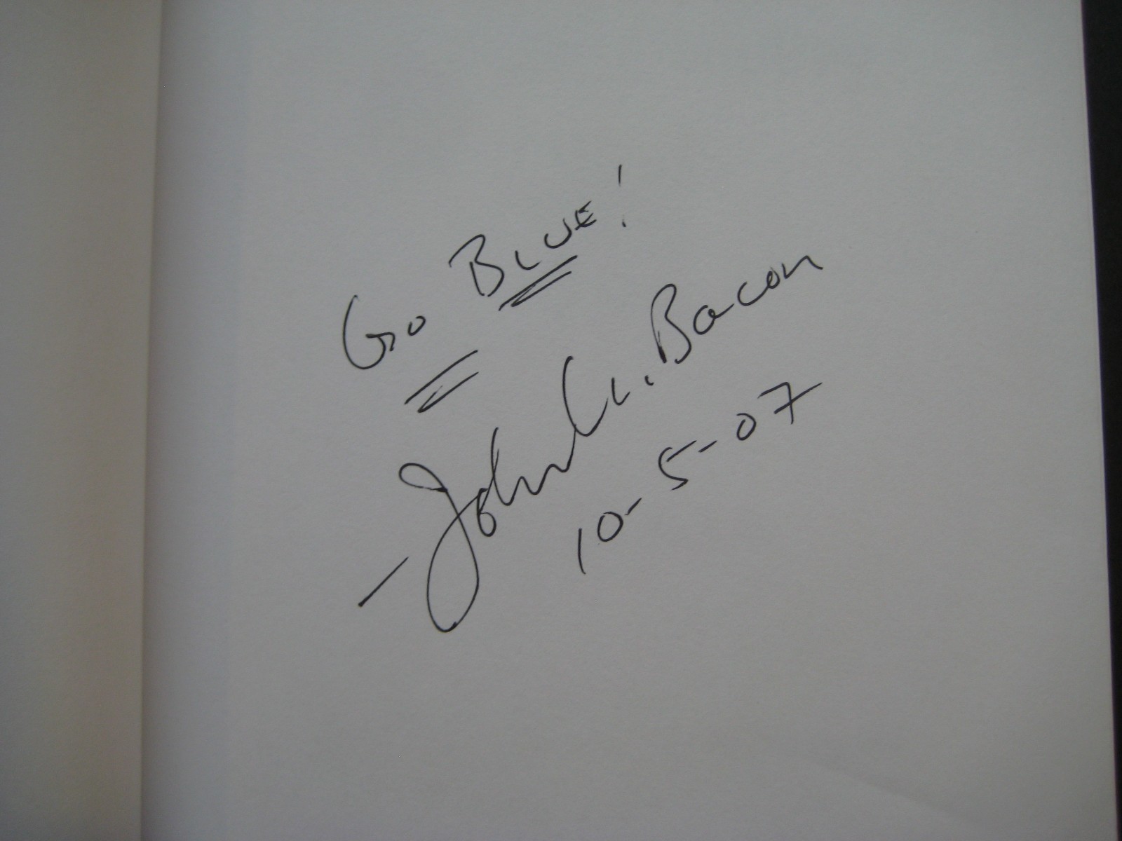 Blue Ice: The Story of Michigan Hockey by John U. Bacon