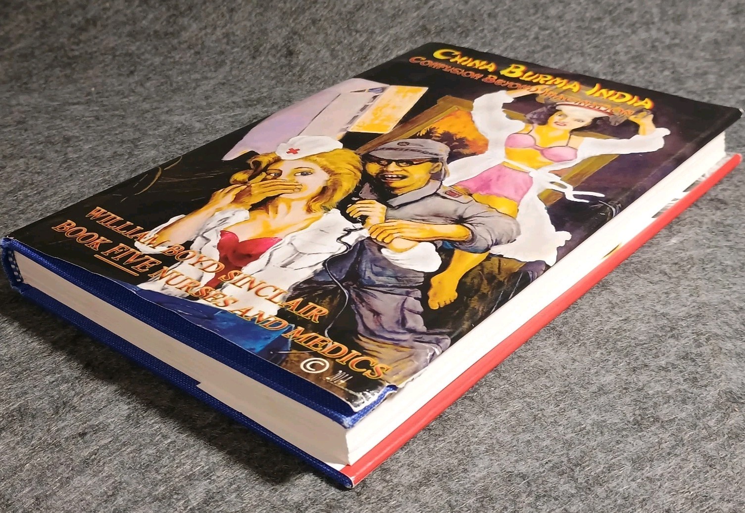 Confusion Beyond Imagination Book 5 Medics Nurses WWII SIGNED Cover Artist