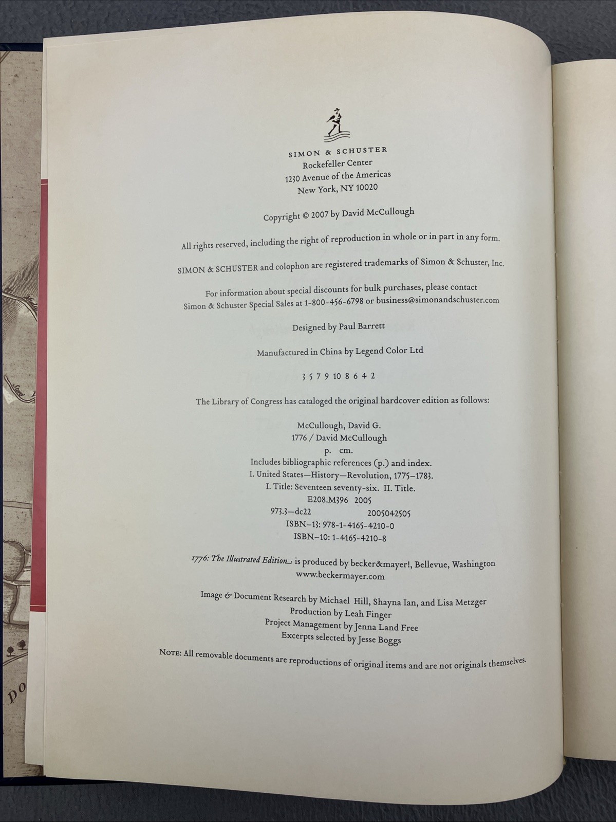 1776 David McCullough (2007, Hardcover, Illustrated edition) Slipcase
