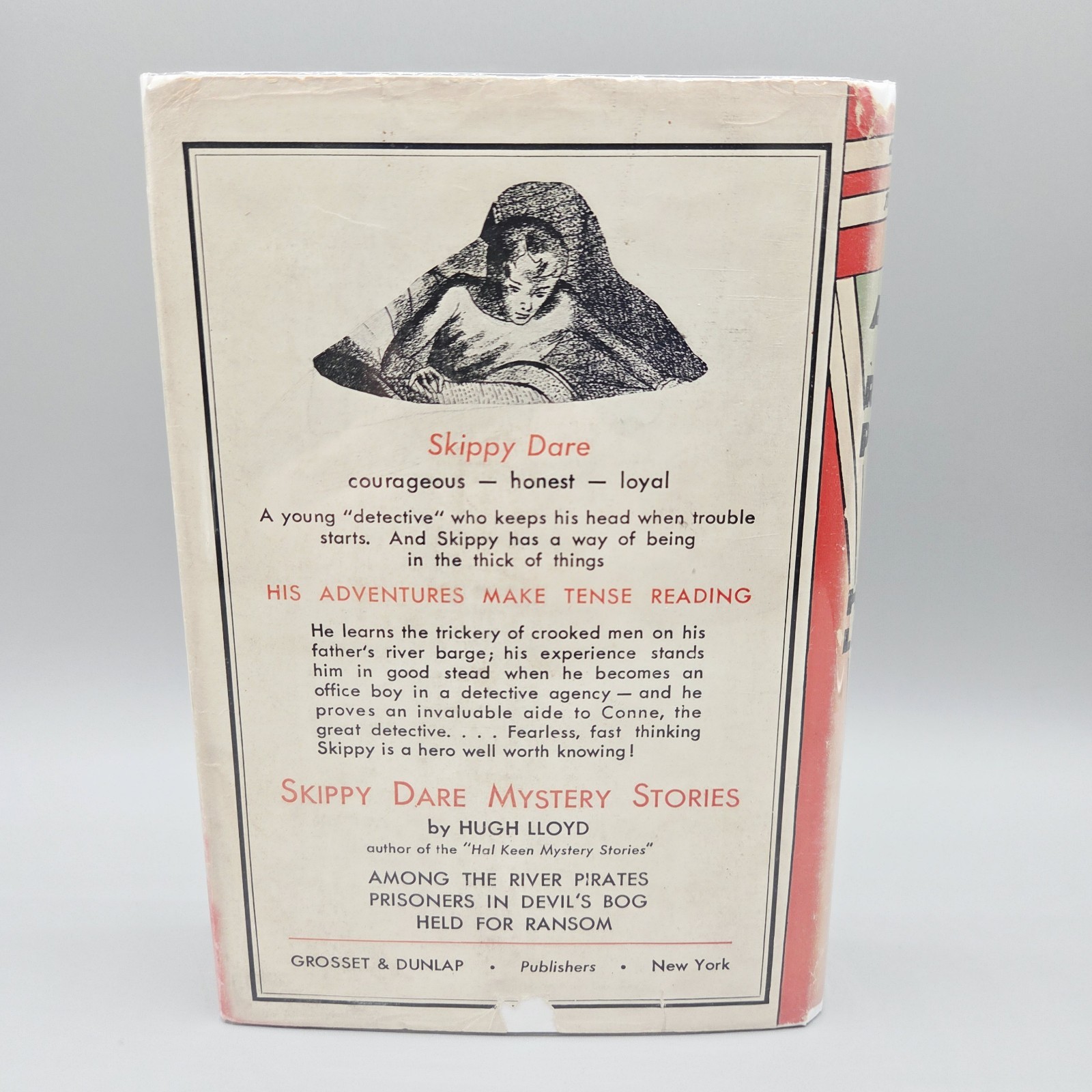 Among the River Pirates by Hugh Lloyd 1934 Skippy Dare 1930s Reprint HCDJ