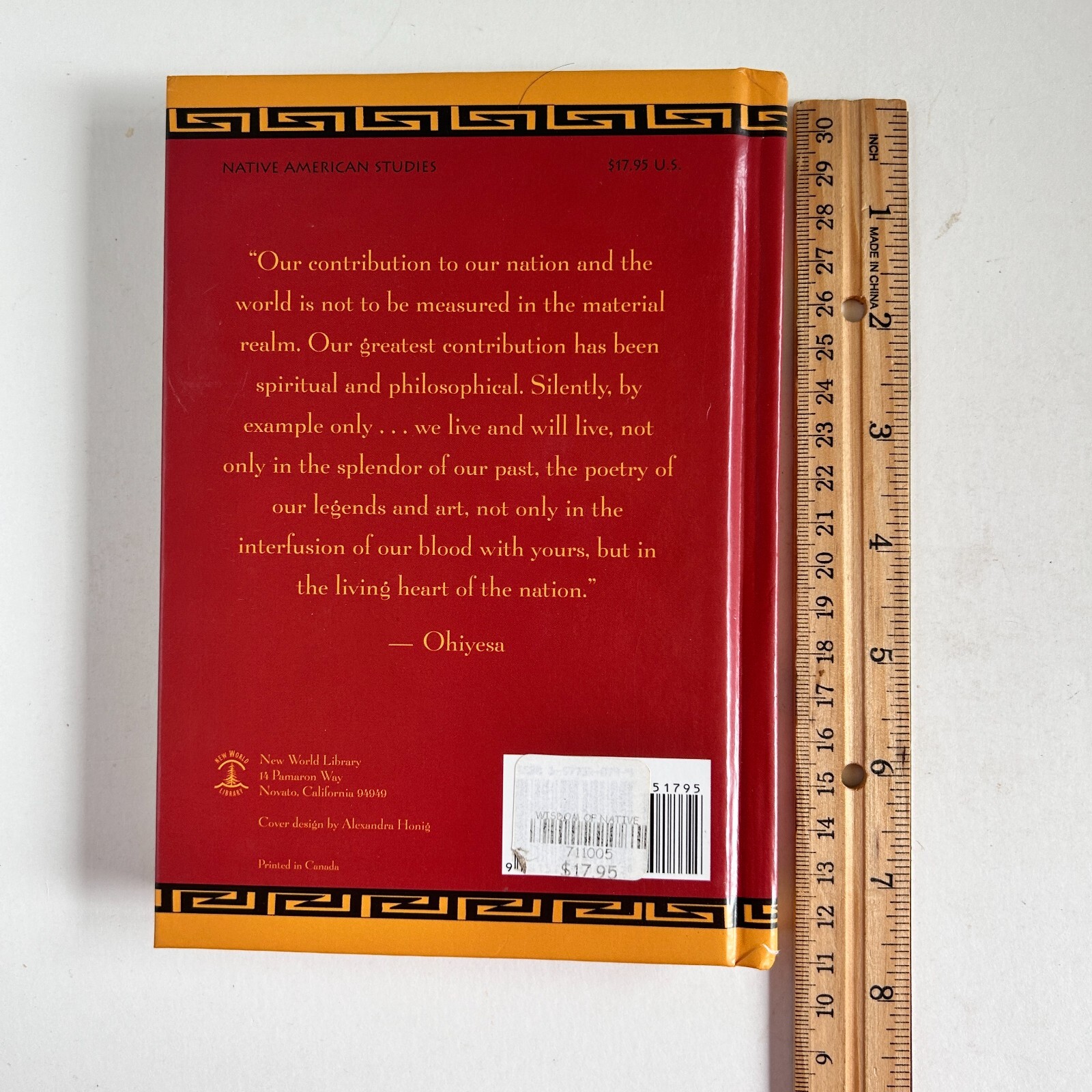 The Wisdom of the Native Americans Hardback Kent Nerburn 1999 New World Library