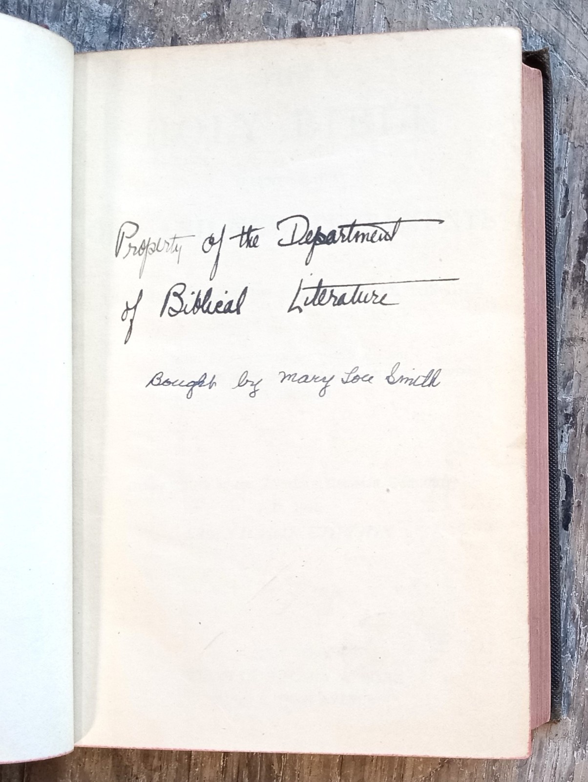 Holy Bible ~1901 Vintage HC~ Nelson (American Standard Version) Israel Christian