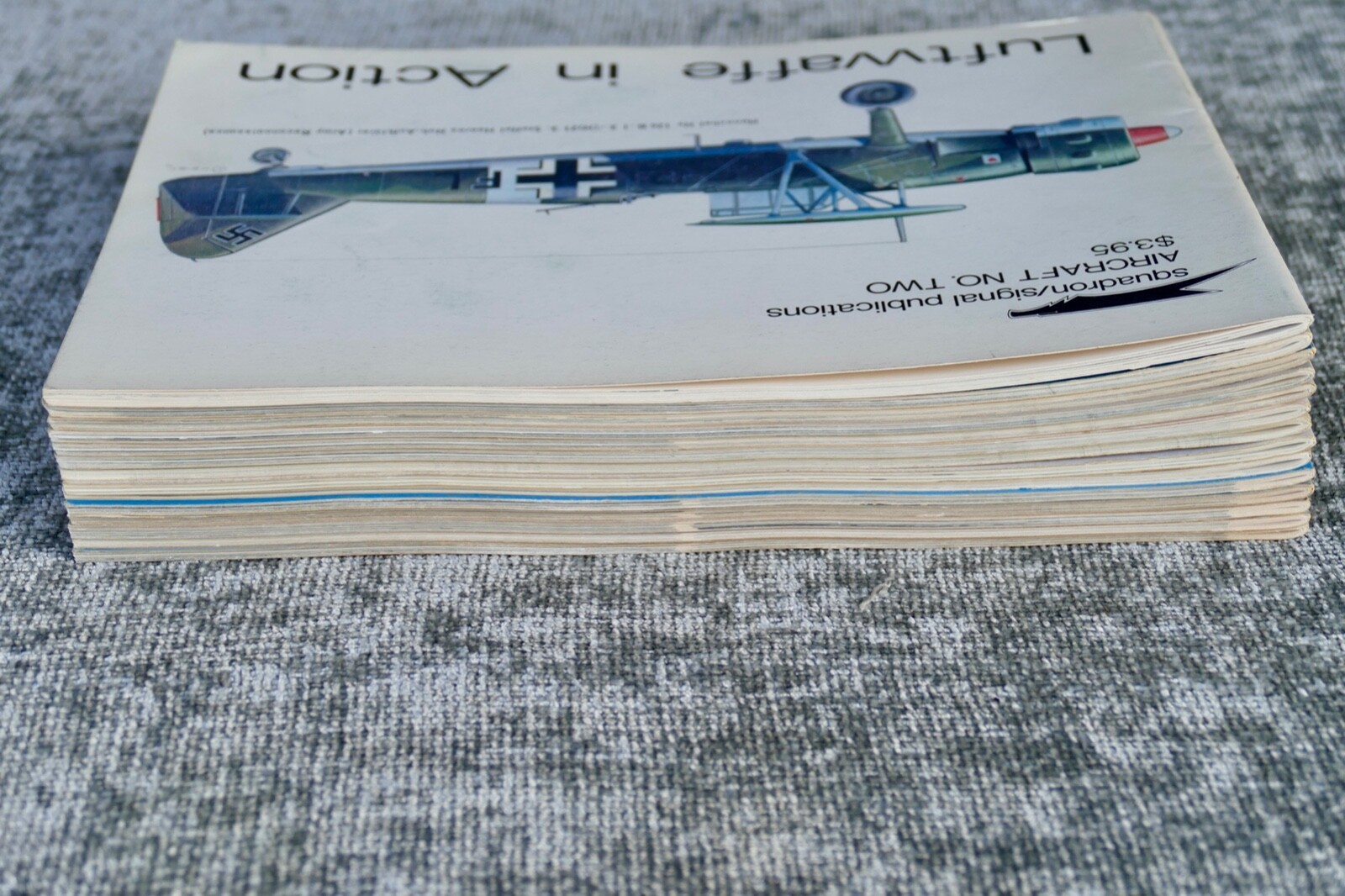 Lot 14 Squadron/Signal Publications Aircraft in Action book set ww2 wwii planes