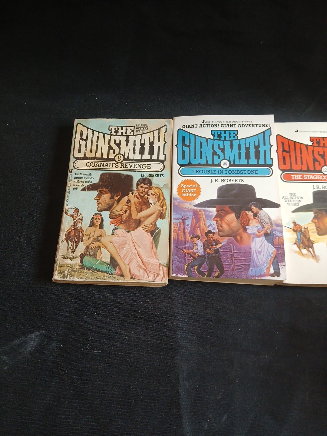 The Gunsmith Series 9 Books by J. R. Roberts (1990’s, Mass Market)