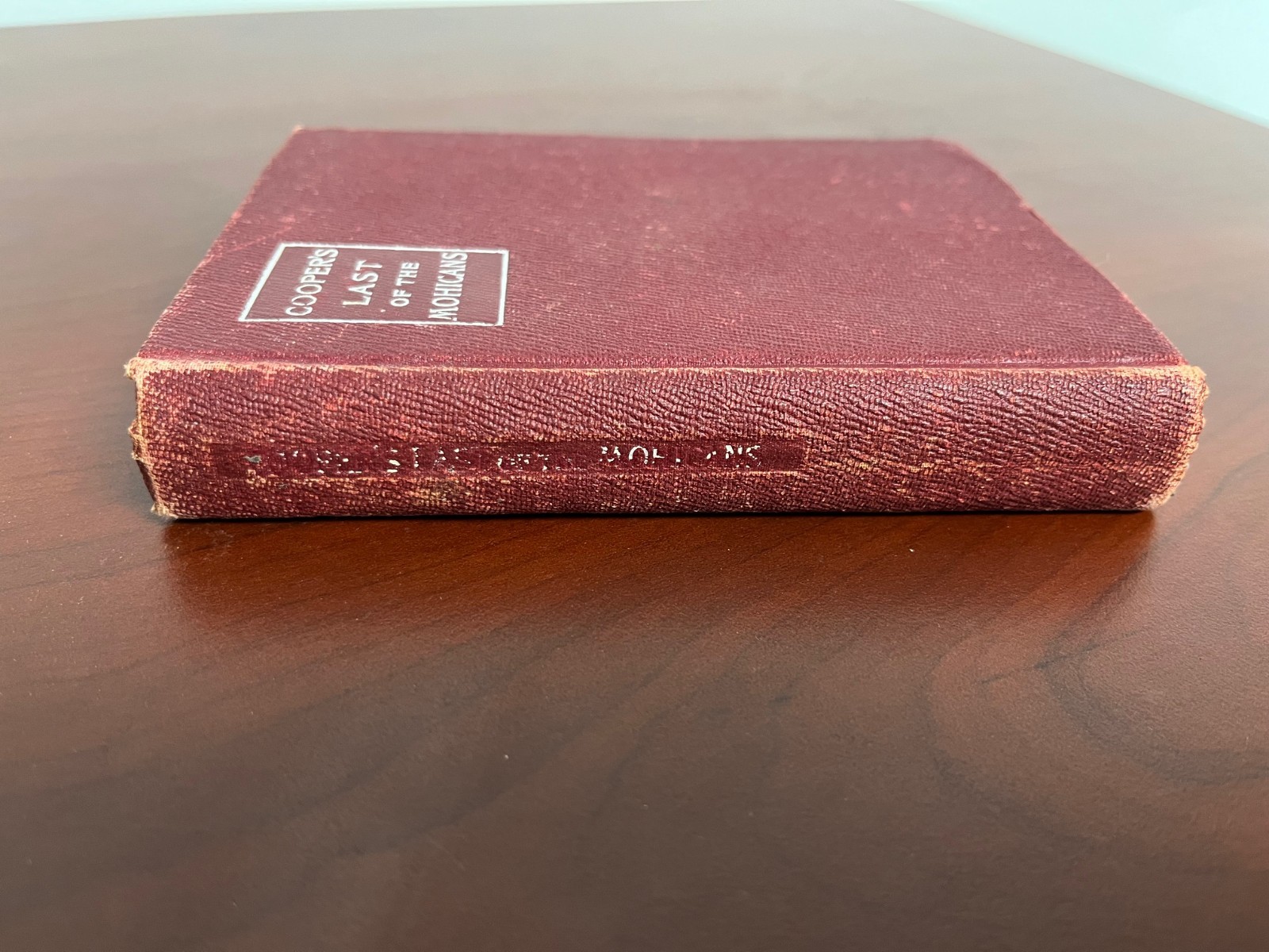 Antique Cooper’s Last of the Mohicans 1904 Macmillan Company Edition HC