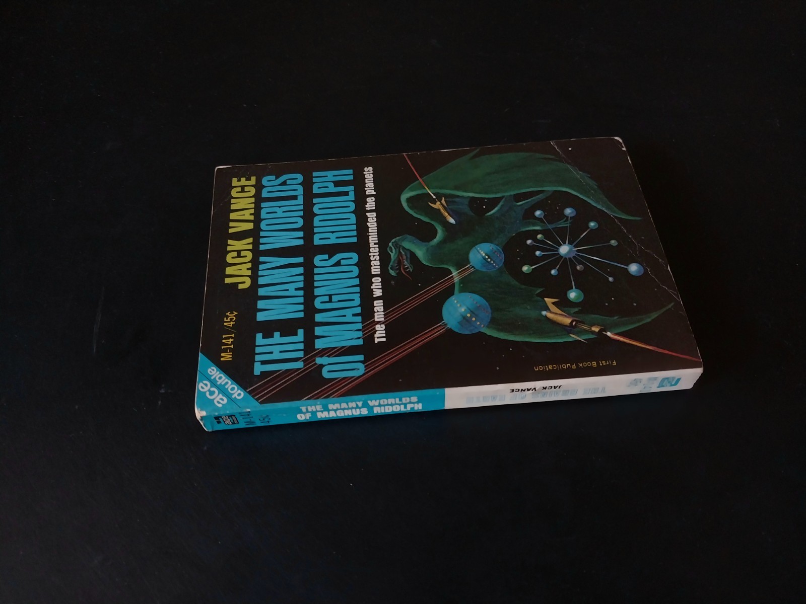 Jack Vance – Brains of Earth / Many Worlds of Magnus Ridolph – Ace Double 1966