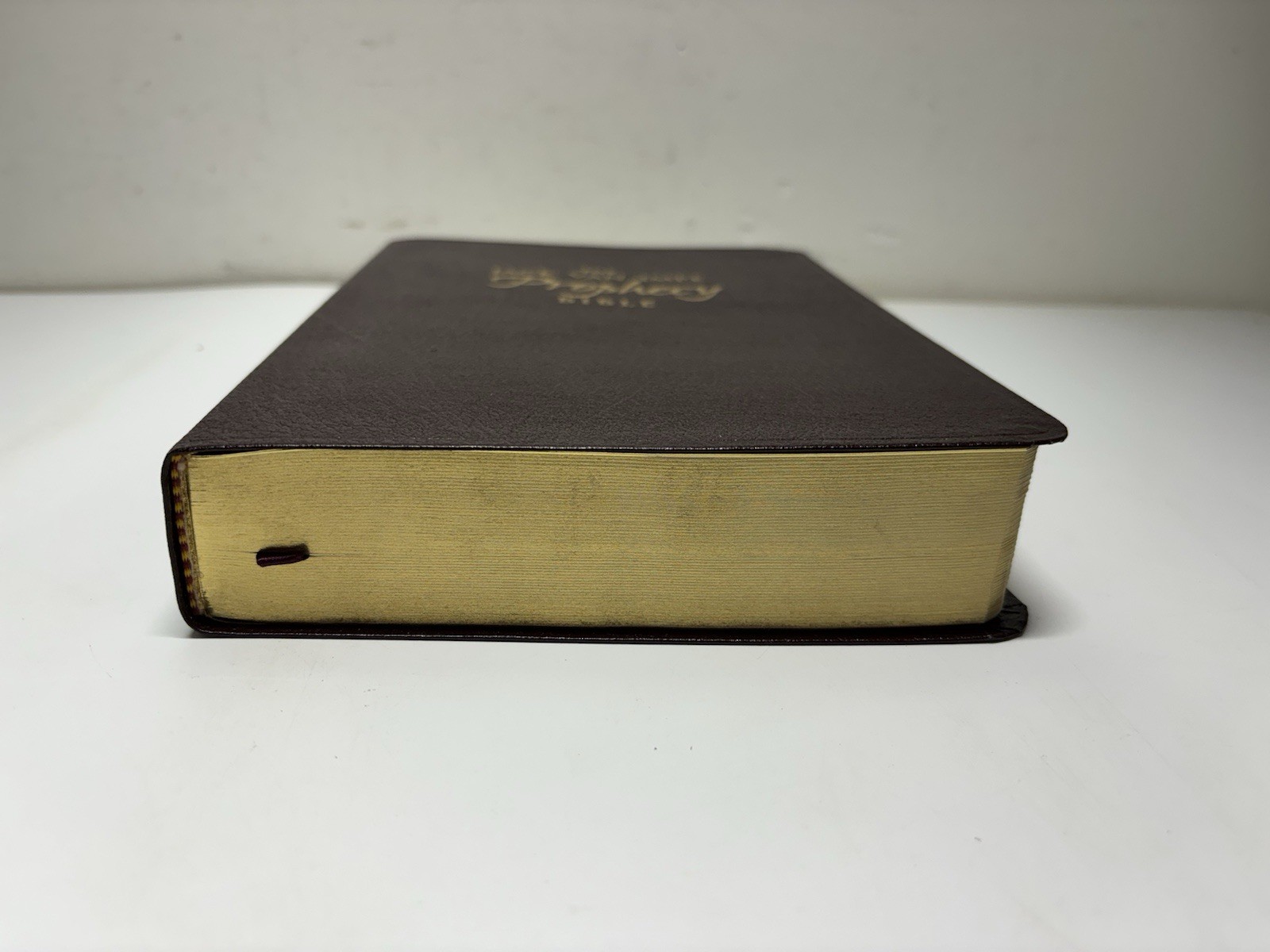 KJV Jack Van Impe Prophecy Bible Burgundy Leather Red Letter Limited Special Ed.