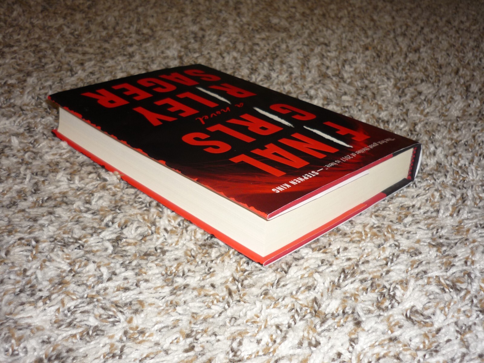 Final Girls by Riley Sager, 2017 Hardcover, First 1st Edition 3rd Print, DJ