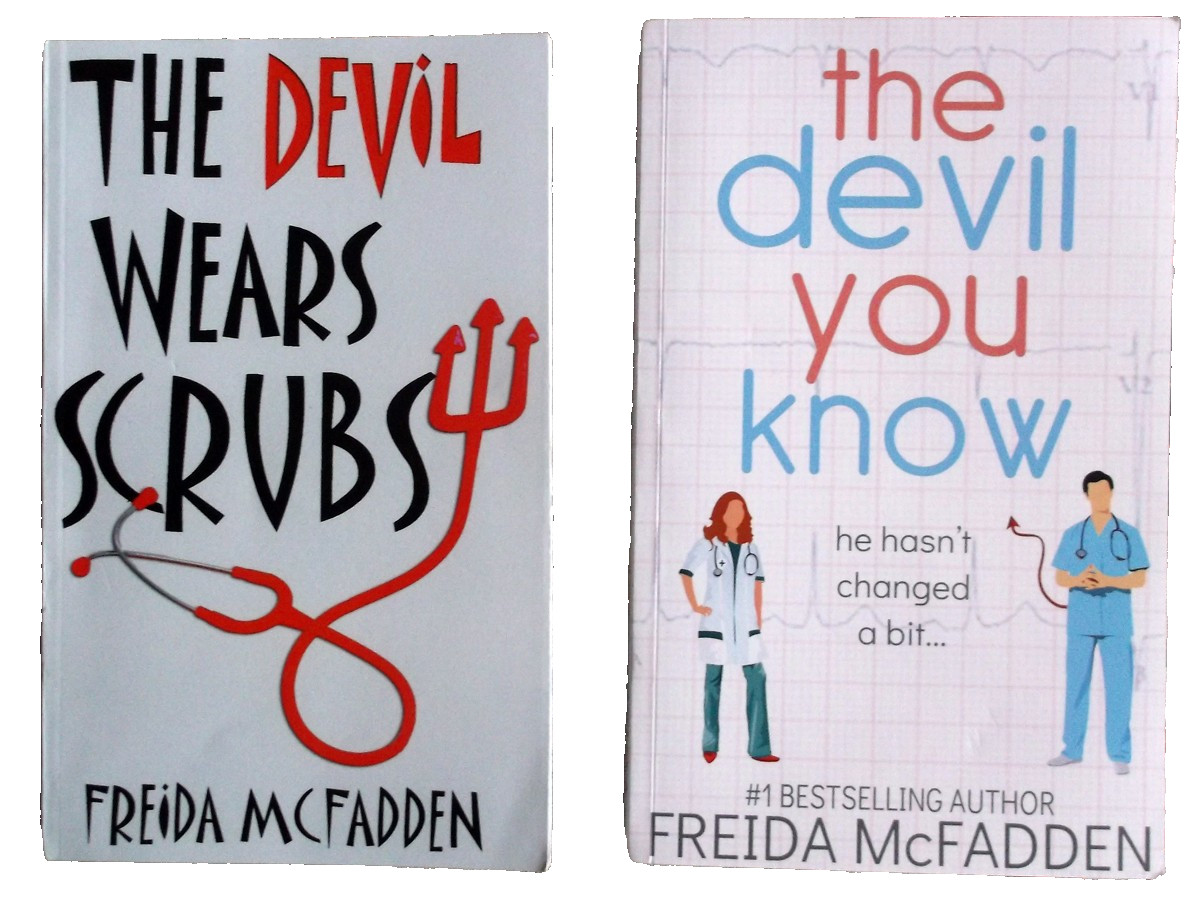 💥FREIDA MCFADDEN💥The Devil Wears Scrubs, The Devil You Know ( Dr. Jane McGill)
