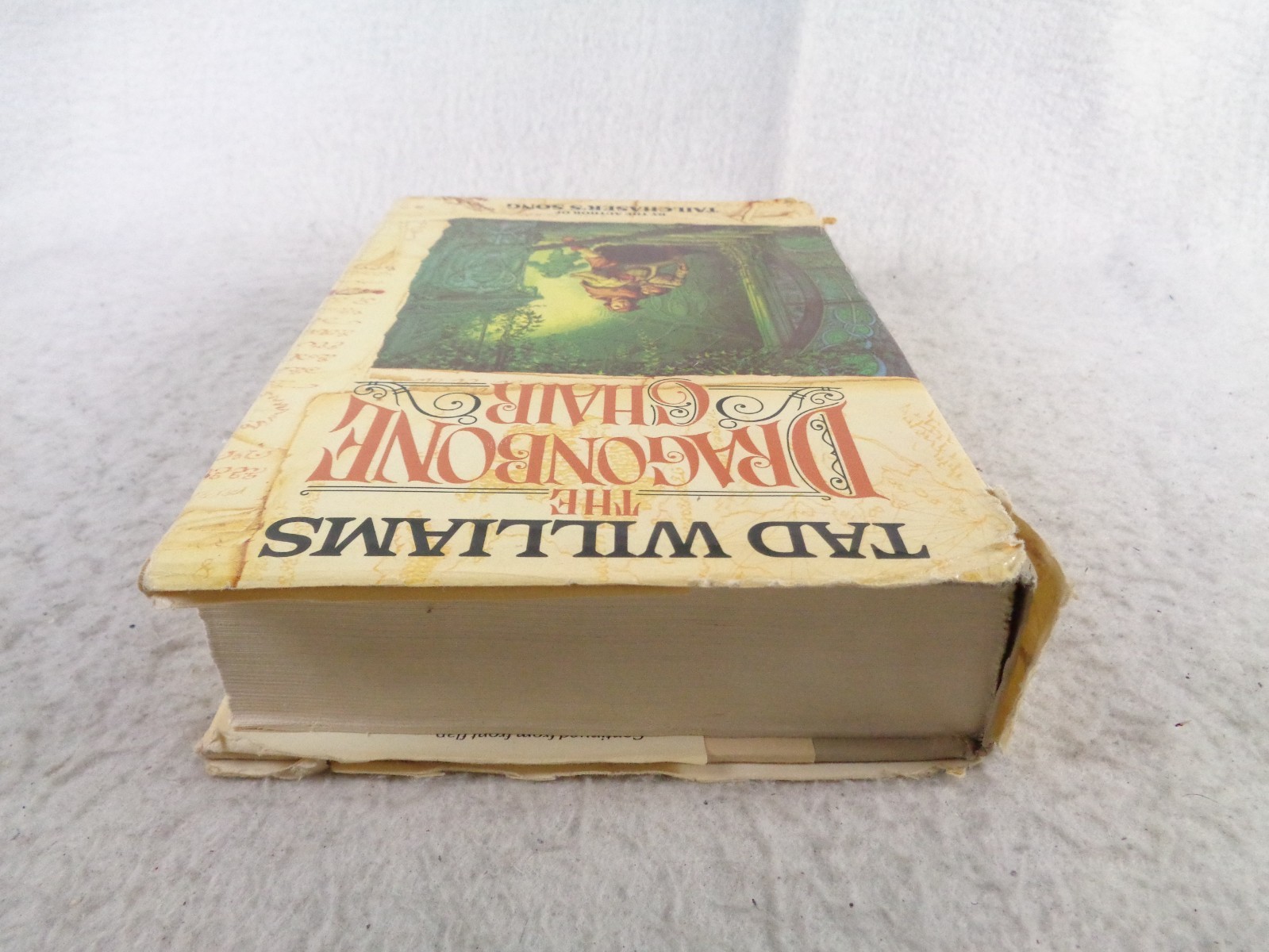 The Dragonbone Chair Tad Williams HC DJ 1988 Memory Sorrow and Thorn Book 1