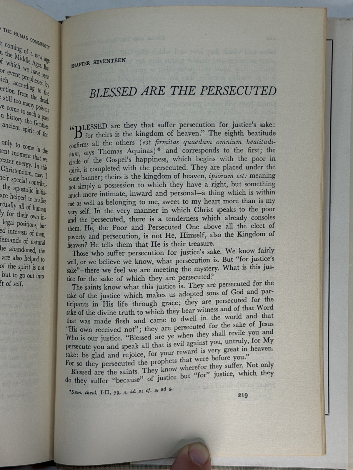 🧠 The Range of Reason: Jacques Maritain 1957 Scribner HC/DJ Philosophy Gem 📖