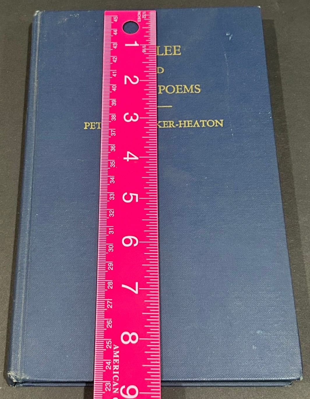 Jubilee and Other Poems, Peter Henniker-Heaton 2nd Ed HC 1971 Christian Science