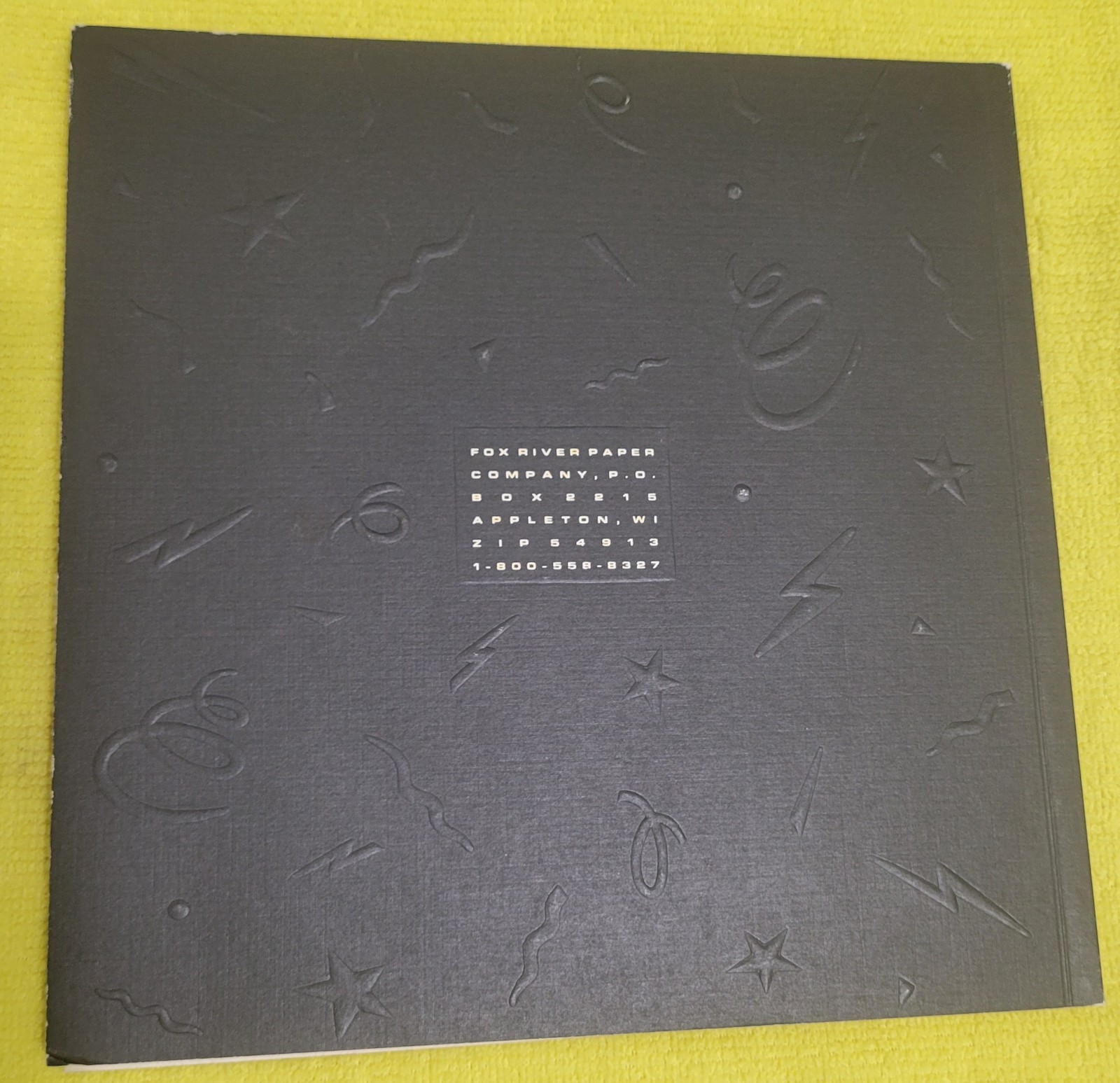 Vintage Circa The Voyage of All Time Charles Burns Fox River Paper Co. Signed
