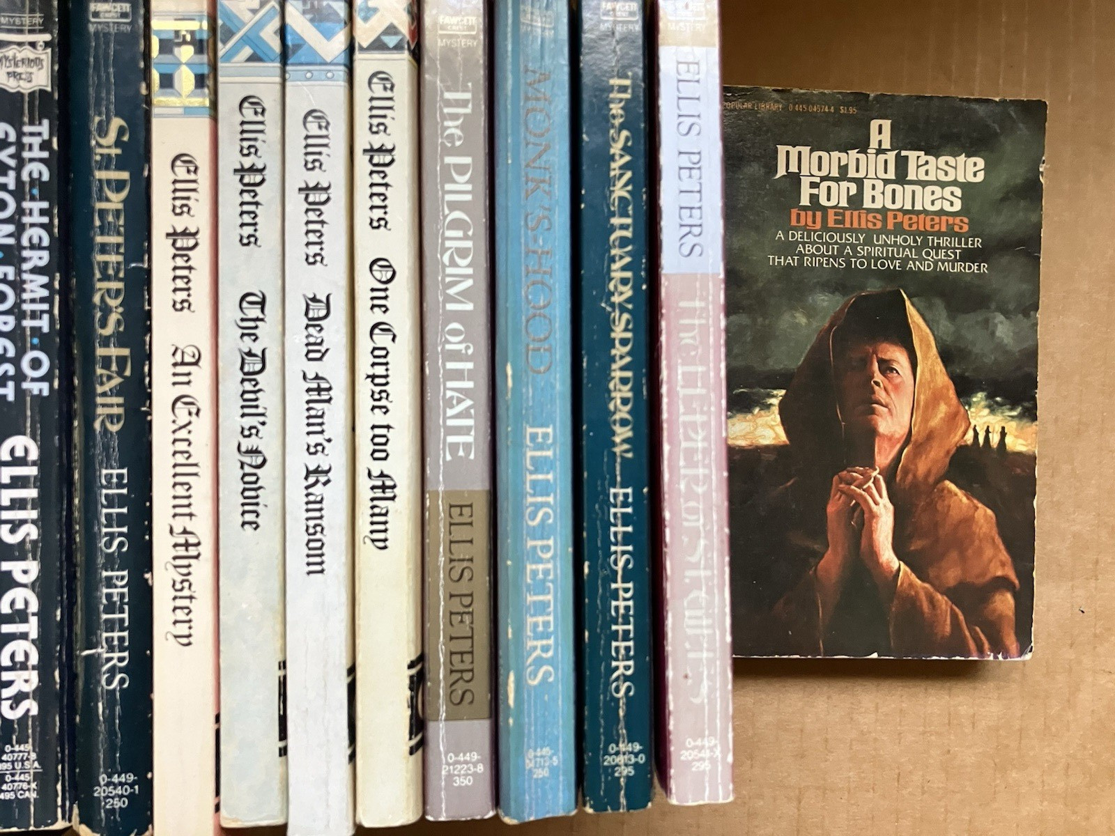 Ellis Peters Lot of 20 BROTHER CADFAEL Medieval Murder Suspense Paperbacks