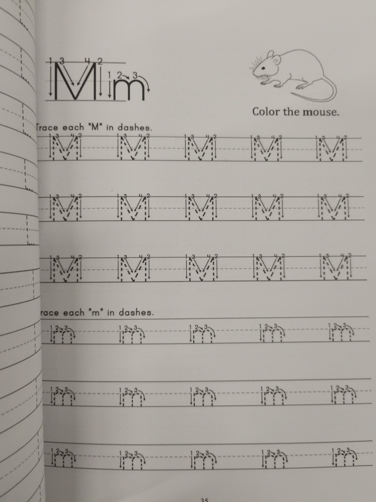 Learn-to-write Letters And Numbers: Handwriting Practice For Kids / Kindergarten