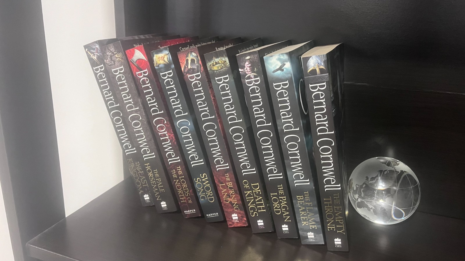 Bernard Cornwell: The Last Kingdom Series – 9 Paperback Book Lot (Saxon Stories)