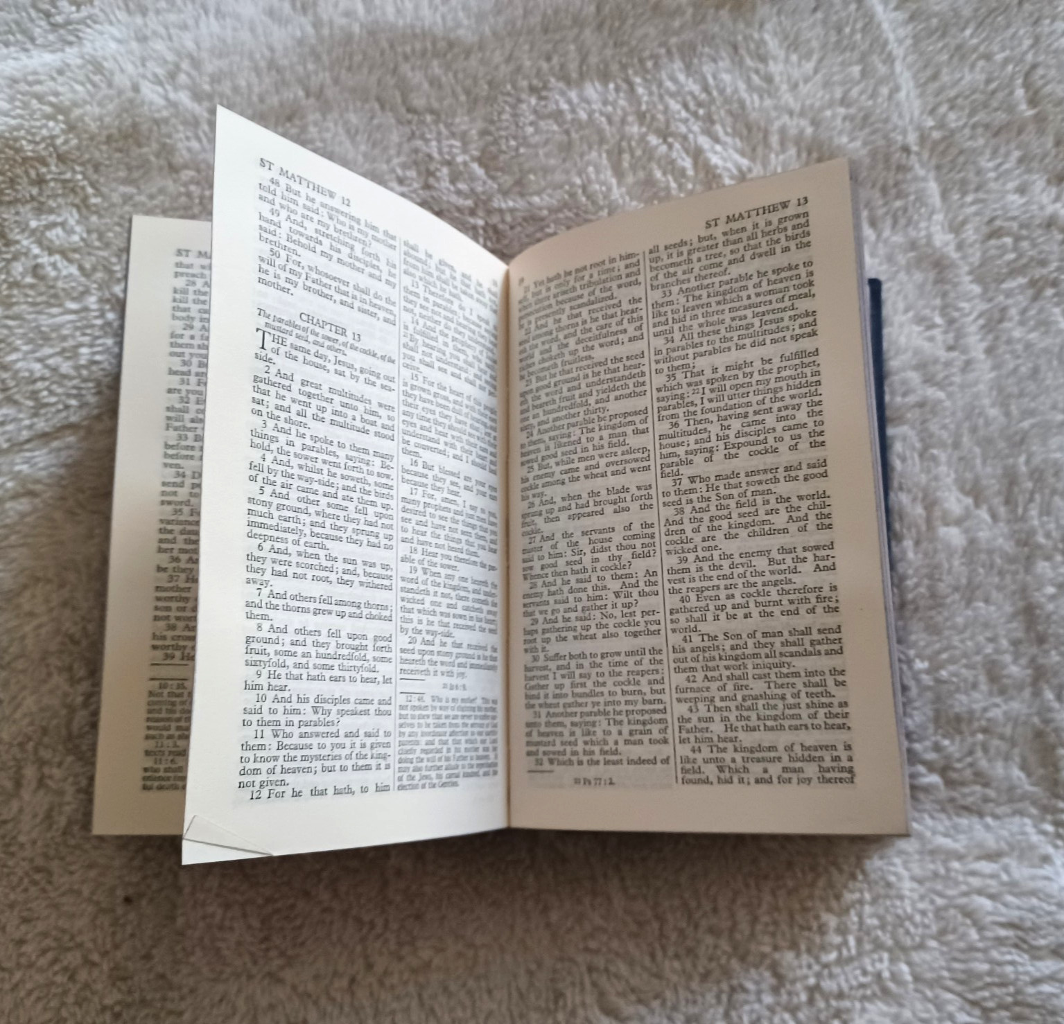 Holy Bible Palm Size CTS Douay Version 1st Edition 4th Impression October 1960