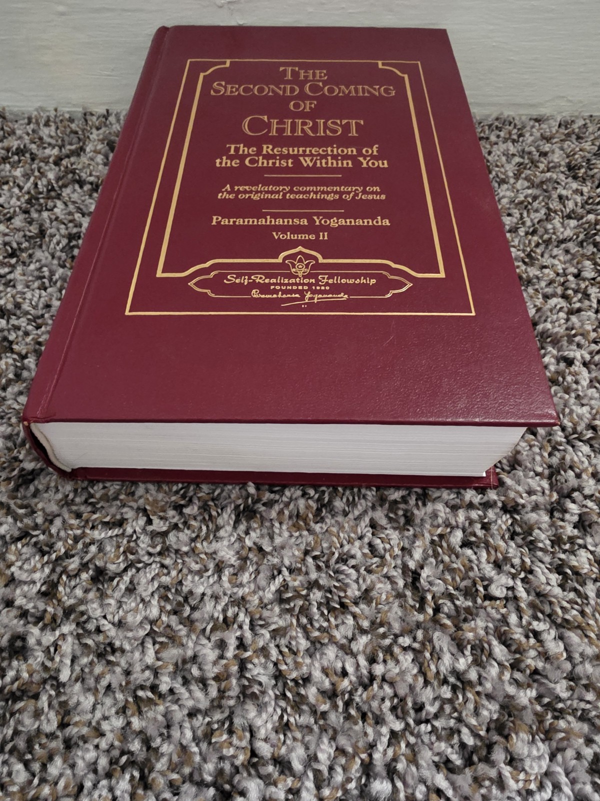 The Second Coming Of Christ Vol 2 Only By Yogananda Paramahansa