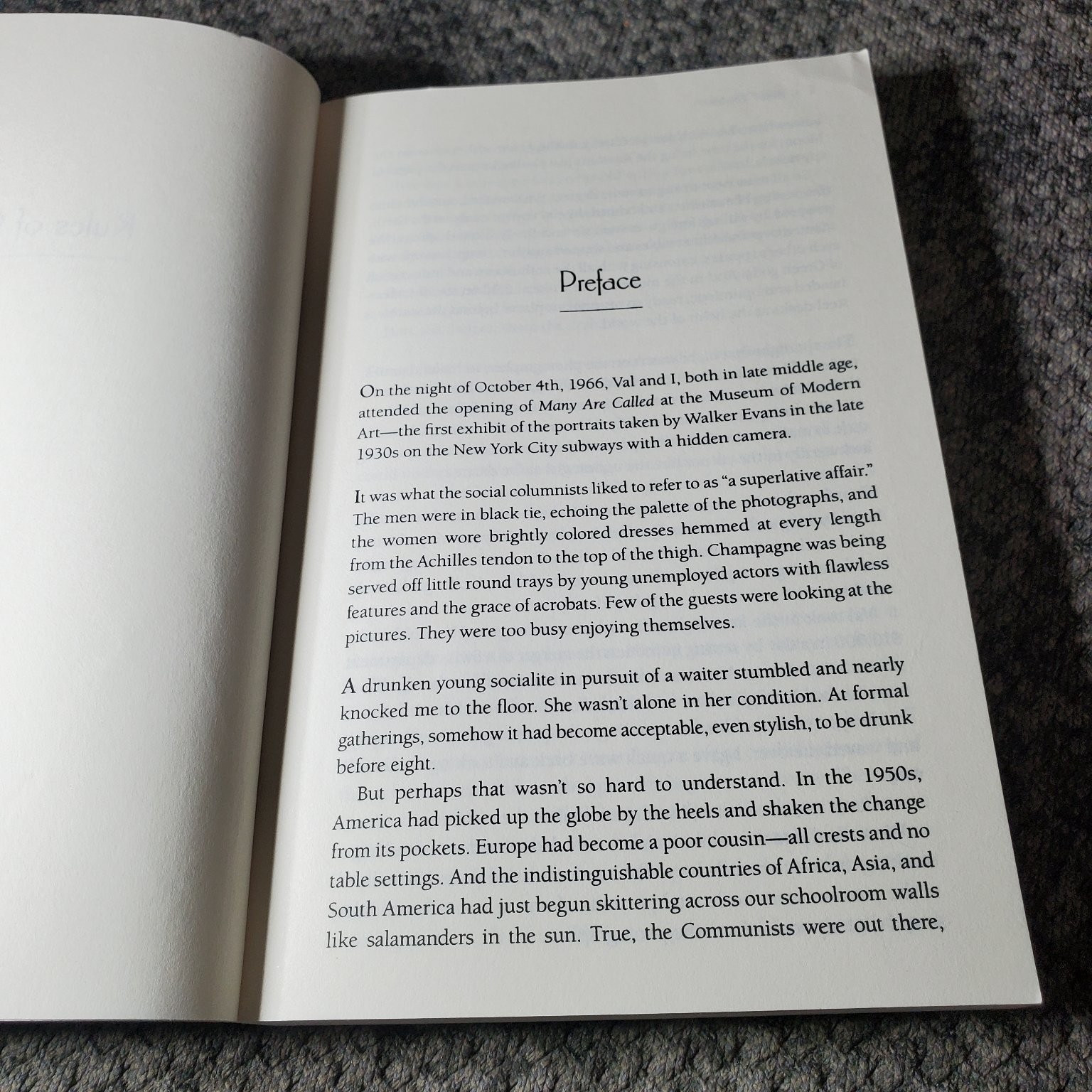 Rules of Civility Amor Towles 2011 Fiction Novel Trade Paperback Book