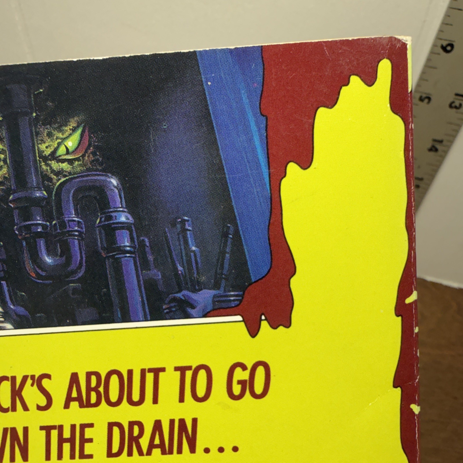 Goosebumps It Came From Beneath the Sink 1st Edition 1st Print 1995 RL Stine #30