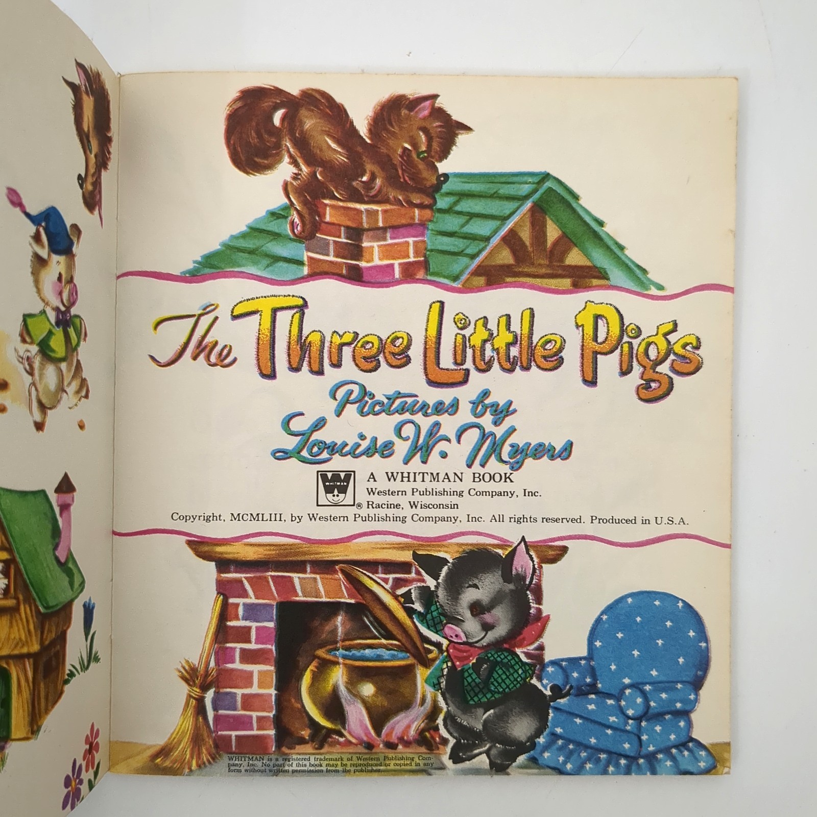 Whitman Square Books 1950s – 1960s Children’s Lot of 6 Paperback Books