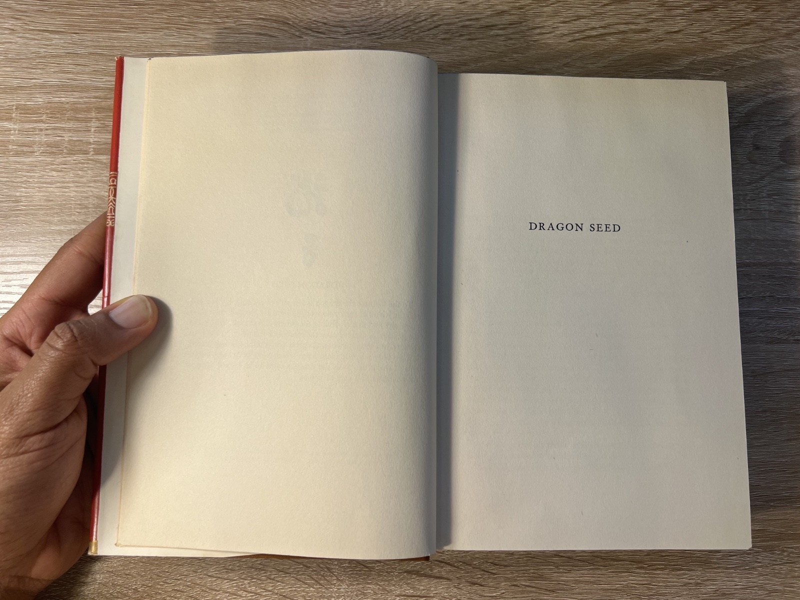 Dragon Seed Pearl S. Buck Hardcover Book John Day 1942 First Edition Print 1st