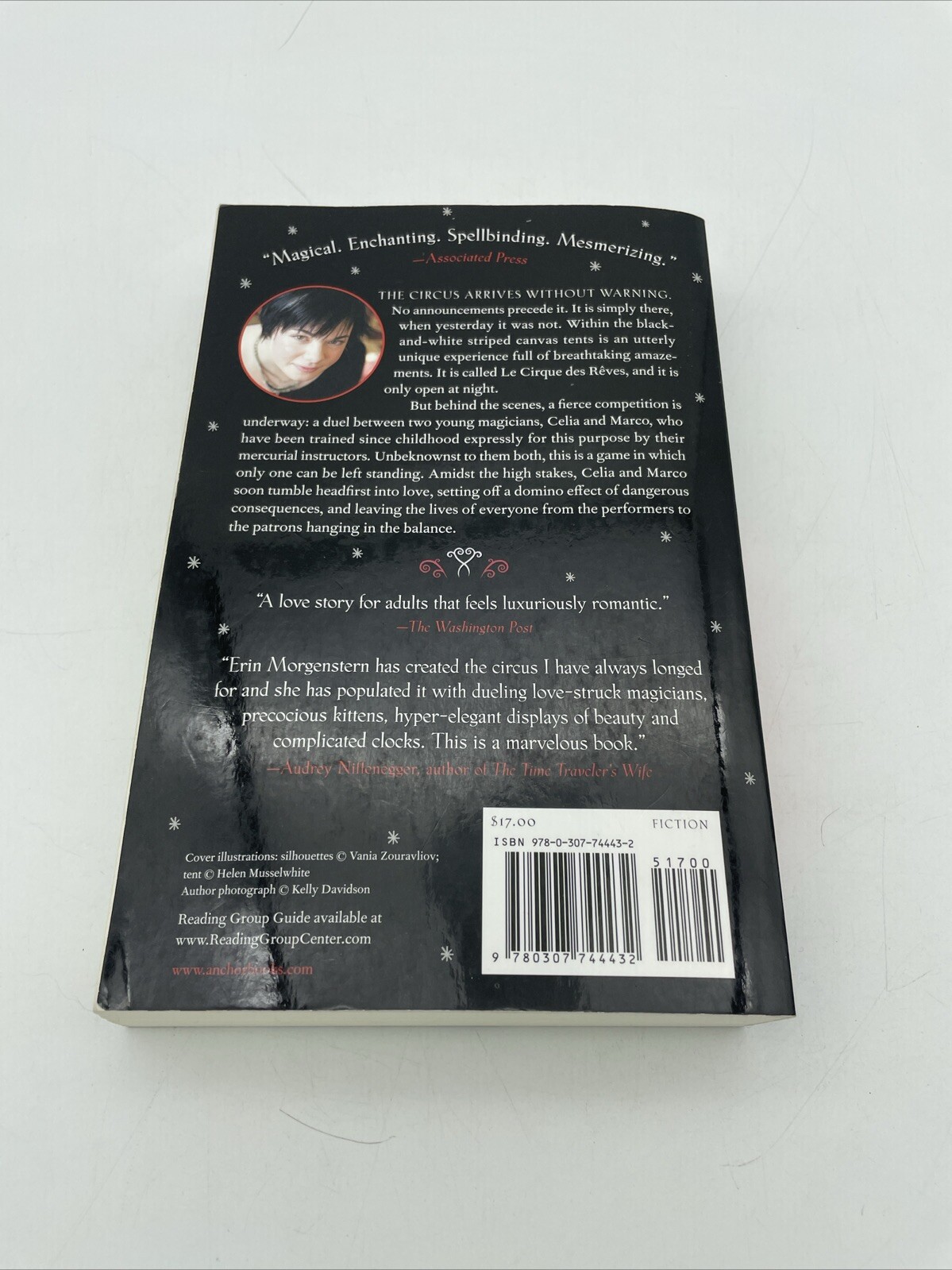Night Circus : A Novel by Erin Morgenstern (2012, Trade Paperback)