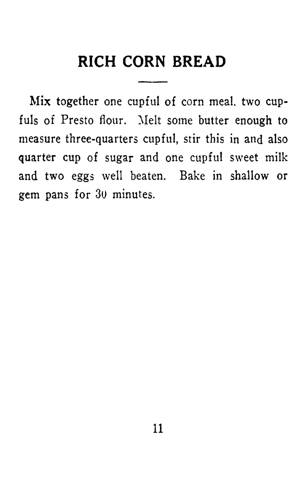 One Hundred Twenty Five cake Recipes „1915“ 124 Pages