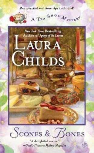 Scones & Bones (A Tea Shop Mystery) – Mass Market Paperback – GOOD