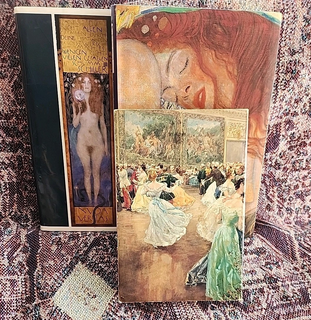 Vienna & Klimt Book Lot – The Naked Truth, A Nervous Splendor, Prestel
