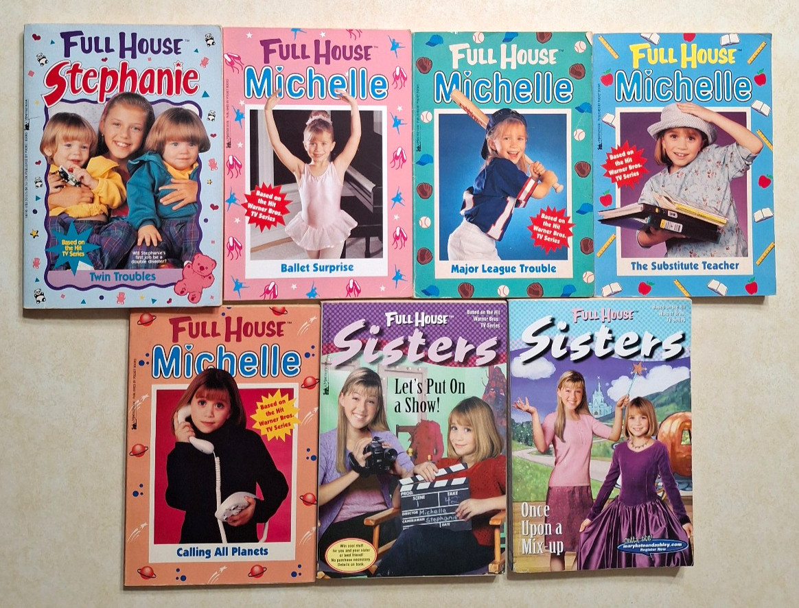 Full House Books Lot Vintage 1990s Stephanie Michelle Paperbacks Novels Chapter