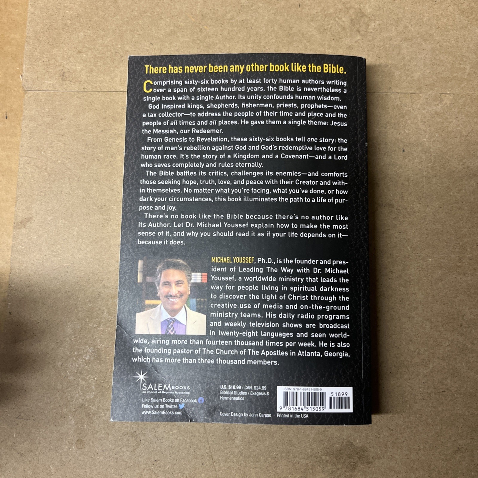 How to Read the Bible As If Your Life Depends on it Michael Youssef Paperback