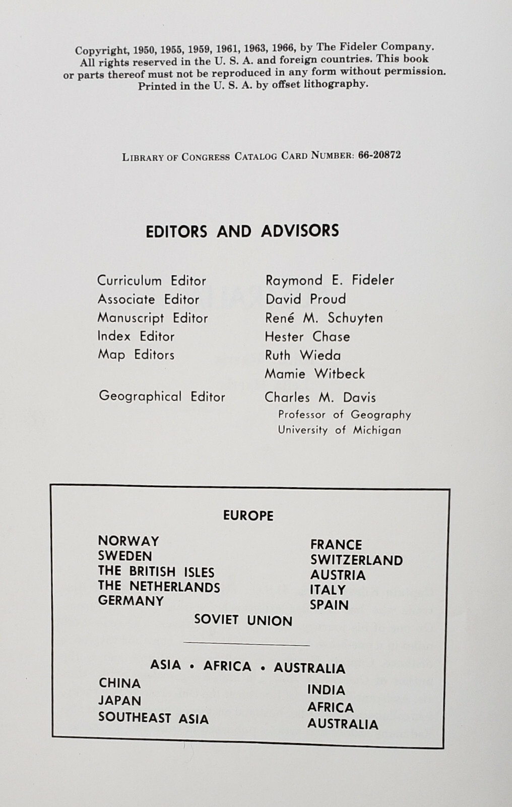 Australia 1966 Hardcover 112 Pages Great Photos And Content – 1960’s Australia