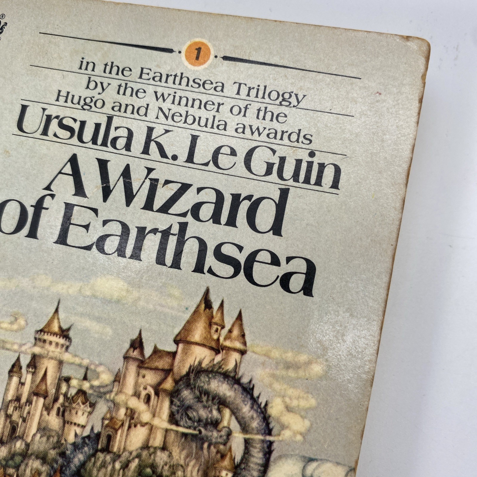 A Wizard Of Earthsea Ursula K Le Guin Trilogy Book # 1 Vintage 1982 Paperback