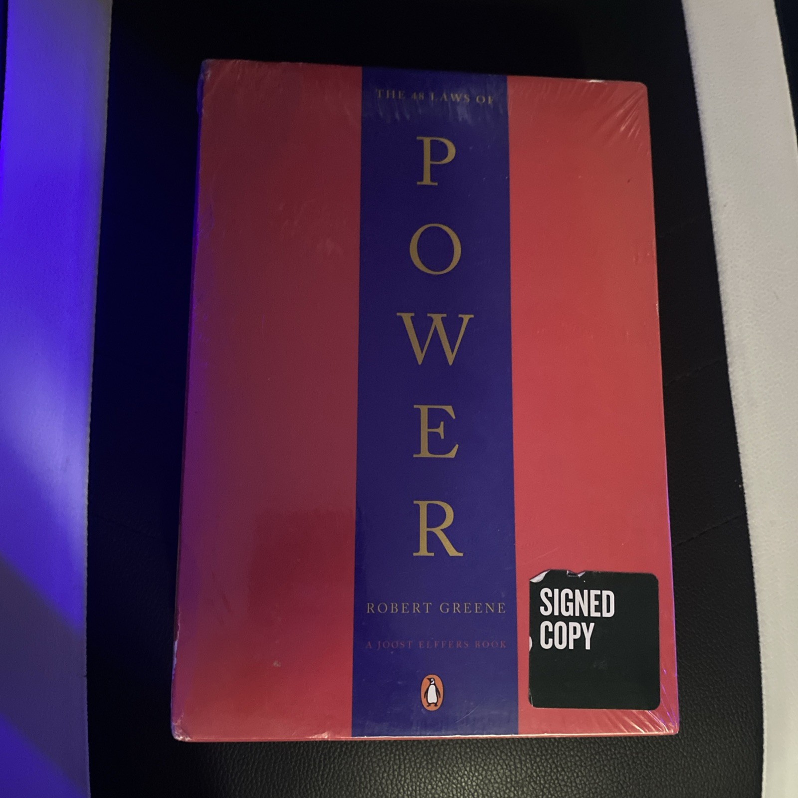 THE 48 LAWS of POWER (Signed) & MASTERY Robert Greene 2 Book Box Set SEALED RARE